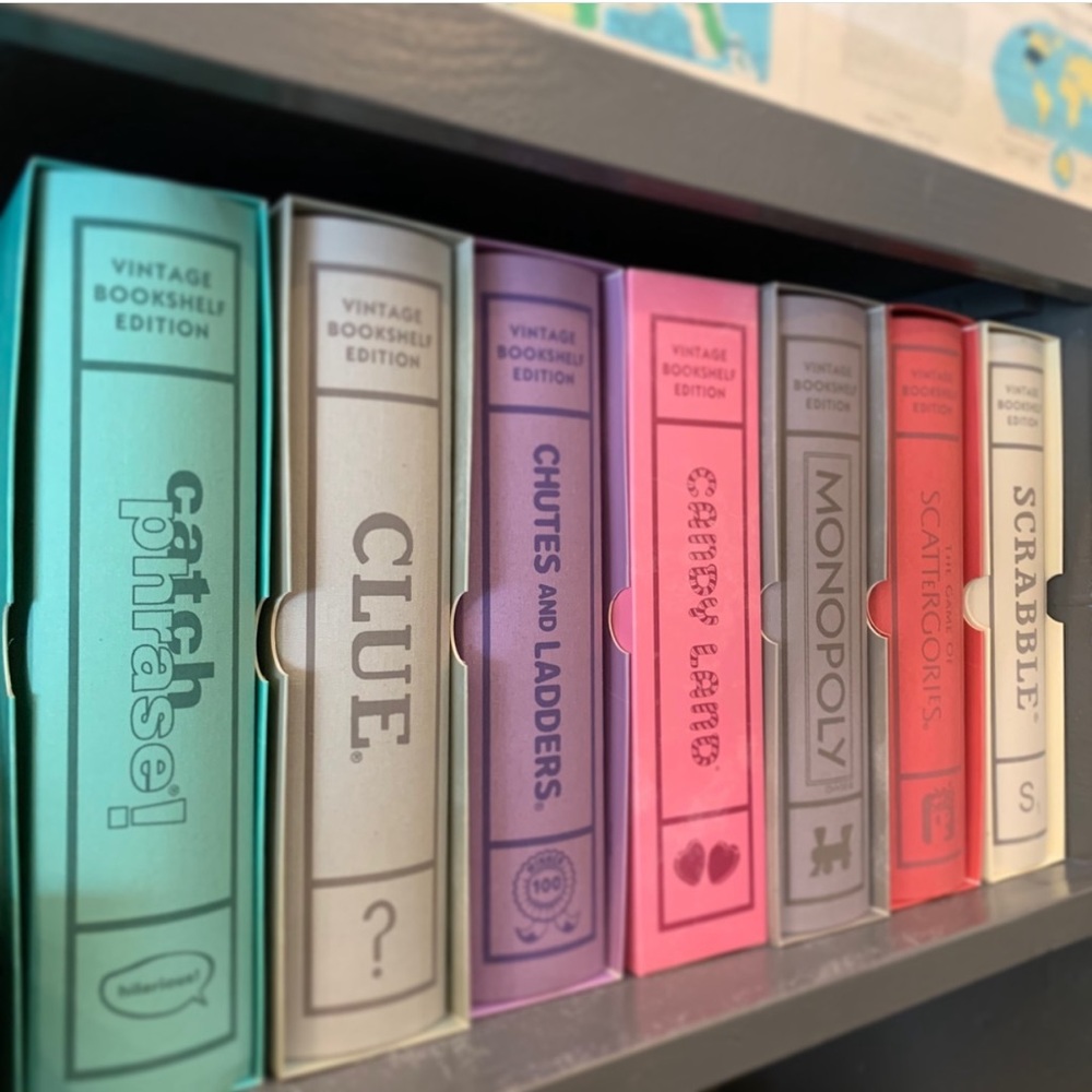ISO vintage bookshelf edition board games